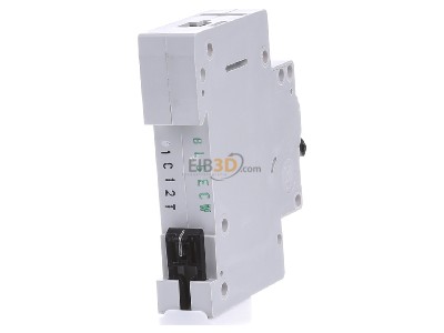 Back view Eaton FAZ-C1/1 Miniature circuit breaker 1-p C1A 
