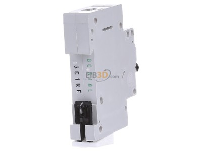 Back view Eaton FAZ-C3/1 Miniature circuit breaker 1-p C3A 
