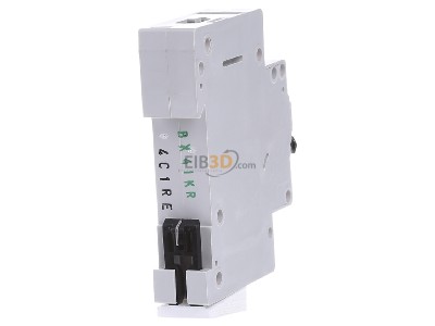 Back view Eaton FAZ-C4/1 Miniature circuit breaker 1-p C4A 
