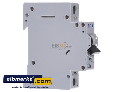 View on the left Eaton (Moeller) FAZ-C6/1 Miniature circuit breaker 1-p C6A
