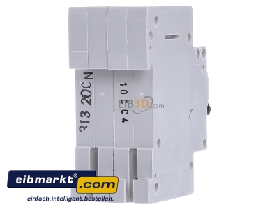 Back view Eaton (Moeller) FAZ-C10/1N Miniature circuit breaker 2-p C10A - 
