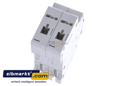 Top rear view Eaton (Moeller) FAZ-C10/1N Miniature circuit breaker 2-p C10A - 
