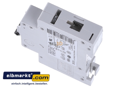 View top right Eaton (Moeller) FAZ-C16/1 Miniature circuit breaker 1-p C16A - 
