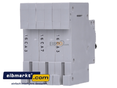 Back view Eaton (Moeller) FAZ-C16/3 Miniature circuit breaker 3-p C16A
