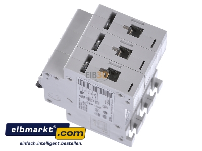 View top right Eaton (Moeller) FAZ-C32/3 Miniature circuit breaker 3-p C32A
