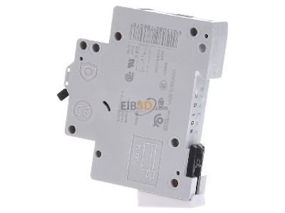 View on the right Eaton FAZ-S2/1 Miniature circuit breaker 1-p 
