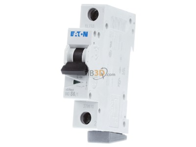 Frontansicht Eaton FAZ-S6/1 Leitungsschutzschalter S 6A, 1p 