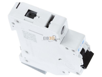 Ansicht oben links Eaton FAZ-S6/1 Leitungsschutzschalter S 6A, 1p 