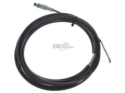 Top rear view Phoenix SAC-3P-M 8MS/5,0-PUR Sensor-actuator patch cord 5m 
