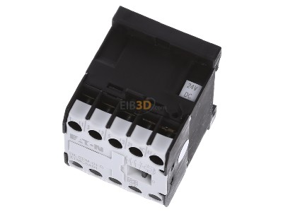 View up front Eaton DILEEM-01-G(24VDC) Magnet contactor 6,6A 24VDC 
