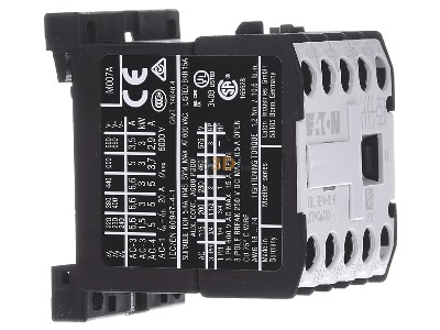 Ansicht links Eaton DILEEM-10-G(24VDC) Leistungsschtz AC-3/400V:3kW 3p DC 