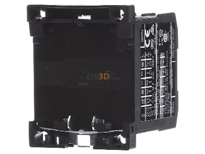 Ansicht hinten Eaton DILEEM-10-G(24VDC) Leistungsschtz AC-3/400V:3kW 3p DC 