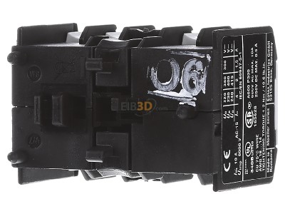 Back view Eaton 22DILE Auxiliary contact block 2 NO/2 NC 
