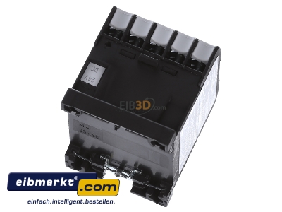 Top rear view Eaton (Moeller) DILEM-10-G(24VDC) Magnet contactor 8,8A 24VDC - 

