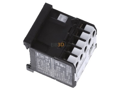 Ansicht oben links Eaton DILEM-01-G(24VDC) Leistungsschtz AC-3/400V:4kW 3p DC 