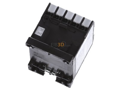 Top rear view Eaton DILEM-01-G(24VDC) Magnet contactor 8,8A 24VDC 
