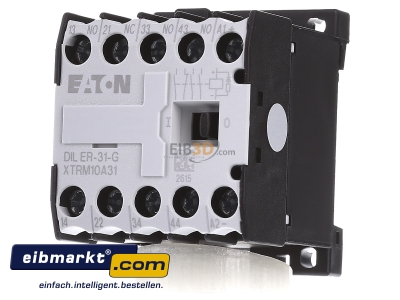 Front view Eaton (Moeller) DILER-31-G(24VDC) Contactor relay 24VDC 1NC/ 3 NO - 
