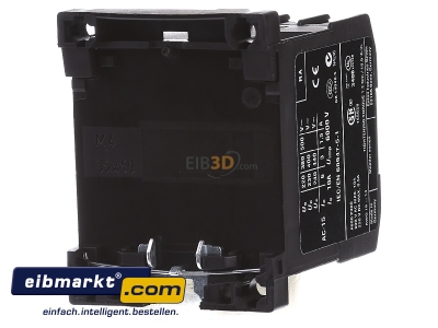 Back view Eaton (Moeller) DILER-31-G(24VDC) Contactor relay 24VDC 1NC/ 3 NO - 
