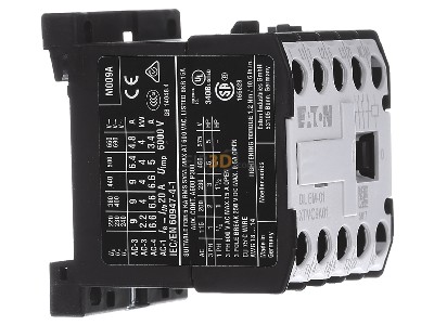 View on the left Eaton DILEM-01(230V50HZ) Magnet contactor 8,8A 230VAC 
