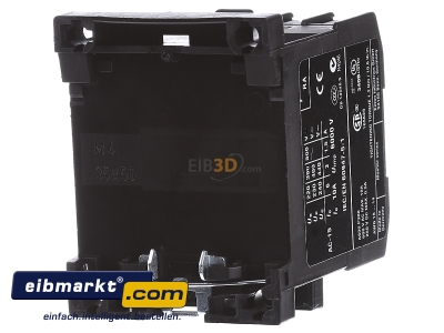 Back view Eaton (Moeller) DILER-40(230V50HZ) Contactor relay 230VAC 0NC/ 4 NO - 
