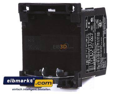 Back view Eaton (Moeller) DILEEM-10(230V50HZ) Magnet contactor 6,6A 230VAC - 
