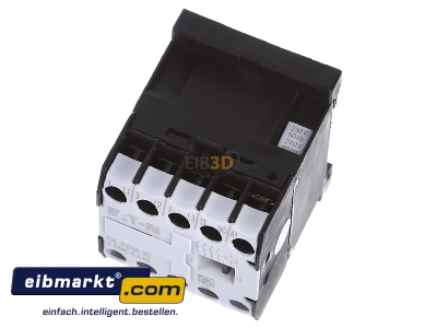 Ansicht oben vorne Eaton (Moeller) DILEEM-10(230V50HZ) Leistungsschtz AC-3/400V:3kW 3p 
