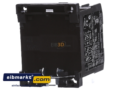 Back view Eaton (Moeller) DILEEM-01(230V50Hz) Magnet contactor 6,6A 230VAC
