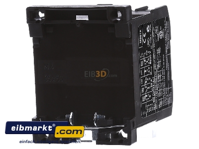 Ansicht hinten Eaton (Moeller) DILEEM-01(230V50Hz) Leistungsschtz AC-3/400V:3kW 3p 