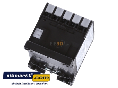 Top rear view Eaton (Moeller) DILEM-01(24V50HZ) Magnet contactor 8,8A 24VAC - 
