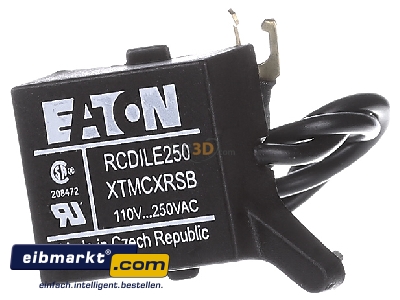 Front view Eaton (Moeller) RCDILE250 Surge voltage protection 110...250VAC 
