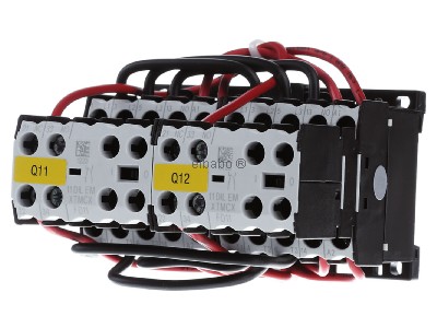 Front view Eaton DIULEM/21/MV(230V50HZ) Reversing combination 4kW 230VAC DIULEM/21/MV(230V50H
