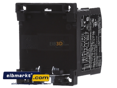 Back view Eaton (Moeller) DILEM-10(400V50HZ) Magnet contactor 8,8A 400VAC
