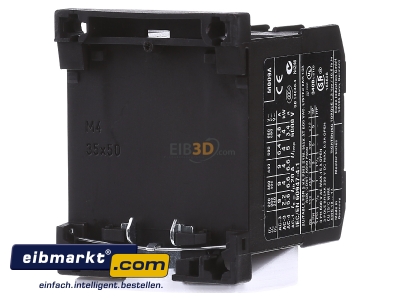 Back view Eaton (Moeller) DILEM-01(400V50HZ) Magnet contactor 8,8A 400VAC - 
