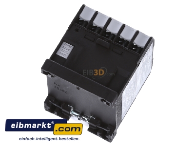 Top rear view Eaton (Moeller) DILEM-01(400V50HZ) Magnet contactor 8,8A 400VAC - 
