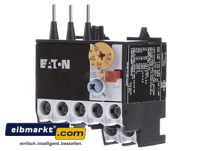 Front view Eaton (Moeller) ZE-0,6 Thermal overload relay 0,4...0,6A
