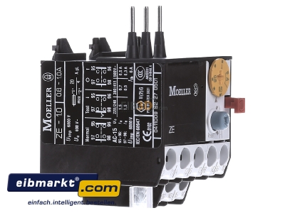 Ansicht links Eaton (Moeller) 014376 Motorschutzrelais 0,6A-1,0A,1S1 ZE-1,0
