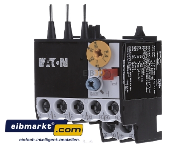 Front view Eaton (Moeller) ZE-1,6 Thermal overload relay 1...1,6A
