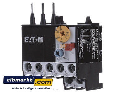 Frontansicht Eaton (Moeller) ZE-1,6 Motorschutzrelais 1,0A-1,6A,1S1 