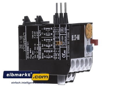 Ansicht links Eaton (Moeller) ZE-1,6 Motorschutzrelais 1,0A-1,6A,1S1 