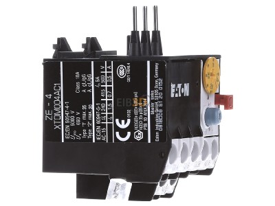 Ansicht links Eaton ZE-4 Motorschutzrelais 2,4A-4A,1S1 