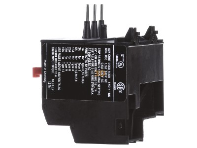 View on the right Eaton ZE-4 Thermal overload relay 2,4...4A 
