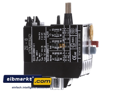 View on the left Eaton (Moeller) ZE-6 Thermal overload relay 4...6A
