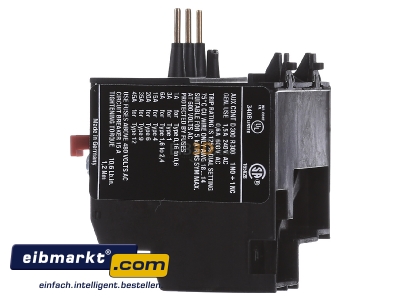 View on the right Eaton (Moeller) ZE-6 Thermal overload relay 4...6A
