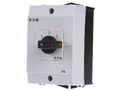 Front view Eaton T0-2-8241/I1 4-step control switch 1-p 20A 
