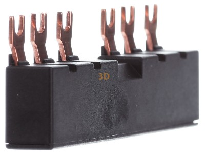 View on the right Siemens 3RV1915-2AB Phase busbar 3-p 94,2mm 
