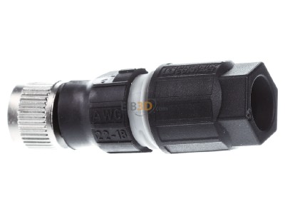 View on the right Phoenix SACCM12FS-4QO-0,75-M Circular connector for field assembly 
