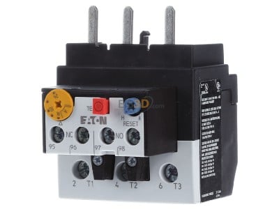 Front view Eaton ZB65-XEZ Base for overload relay 
