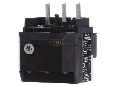 Back view Eaton ZB65-XEZ Base for overload relay 
