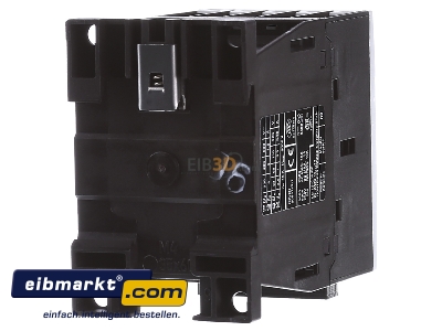 Back view Eaton (Moeller) DILA-40(42V50/60HZ) Contactor relay 42VAC 0VDC 0NC/ 4 NO 
