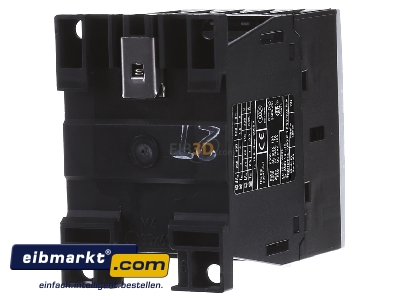 Back view Eaton (Moeller) DILA-22(24V50HZ) Contactor relay 24VAC 0VDC 2NC/ 2 NO
